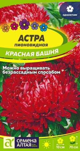 Астра Красная Башня 0,2г (Семена Алтая)
