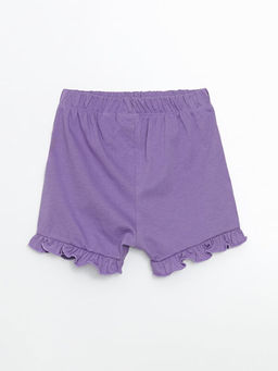 Beli Lastikli Basic K?z ?ocuk ?ort 2li