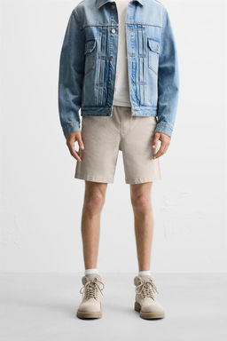 RELAXED FIT BERMUDA SHORTS - Zara фото 11