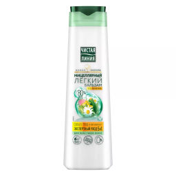 ЧИСТ.ЛИНИЯ д/волос бальзам 380мл Сила 5 трав