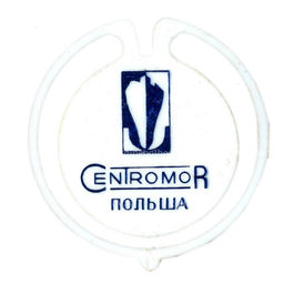 Значок рекламный Centromor (Польша)