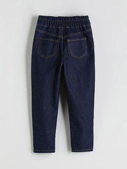 Baggy Fit K?z ?ocuk Jean Pantolon