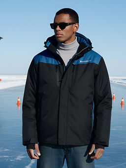 Горнолыжная куртка мужская зимняя черного цвета 7611Ch - Mtforce фото 21