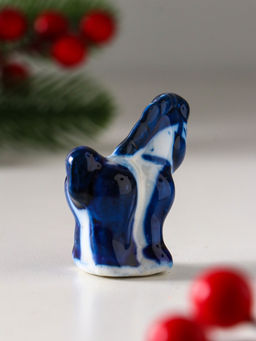 Цена за 50 шт. Фигурка фарфор гжель «Коняшка»