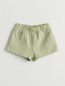 Bisiklet Yaka M?slin K?z Bebek Bluz ve ?ort 2li