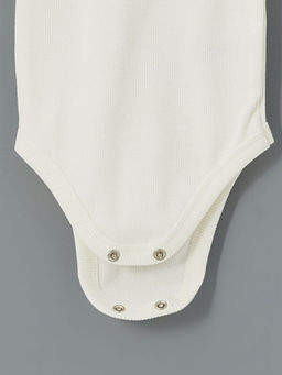 Bisiklet Yaka Uzun Kollu Erkek Bebek ??t??tl? Body ve Tayt 2li Tak?m