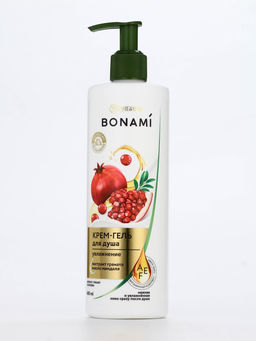 Крем-гель для душа Гранат и клюква, нежность и увлажнение, 400 мл, BONAMI  фото 5