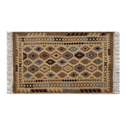 Коврик для в/к из 1шт 50х80см UK1678 (коричневый-бежевый) /BANYOLIN/