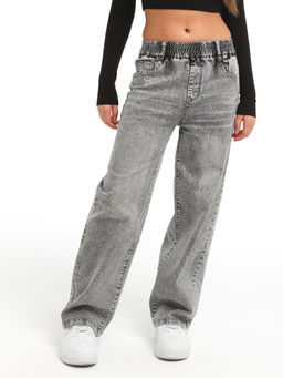 Джинсы-багги для девочек - СИНЯЯ МОДА фото 12