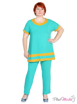Туника Модель №81 размеры 50-72 - Plusmoda фото 2