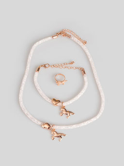 ACOOLA / Набор (бусы+браслет+кольцо) детский Tonka разноцветный  фото 2