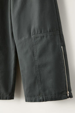 ZIPPED HEM TROUSERS - Zara фото 3