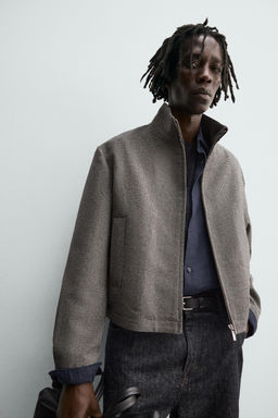 HOUNDSTOOTH OVERSHIRT - Zara фото 6