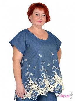 Туника Модель №1495 размеры 44-84 - Plusmoda фото 7