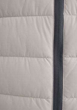 Mavi Jeans Detayl? Kapusonlu Gri Sisme Yelek  фото 9
