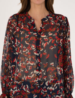Lacivert Comfort Fit Bluz - Pierre cardin фото 6