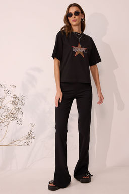 Футболка LYUSHe 4114 черный  фото 9