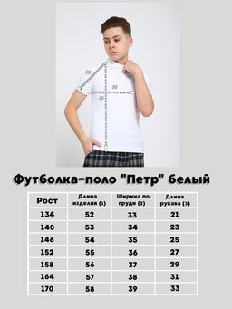 Рубашка-поло Петр графит Ладошки  фото 39