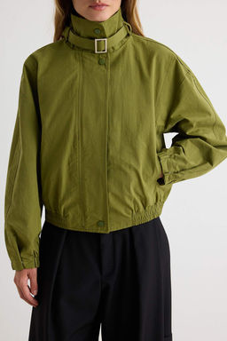 Ye_il Oversize Kal_p Dik Yaka Ceket Mont TWOAW27MO00091 - Trendyolmilla фото 4