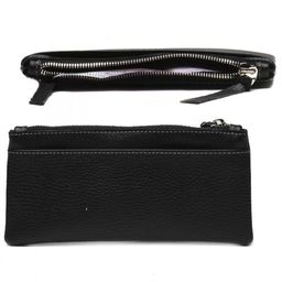 Портмоне мужское Croco-ПР-803 натуральная кожа 3 отд, 6 карм, черный флотер (40) 217438