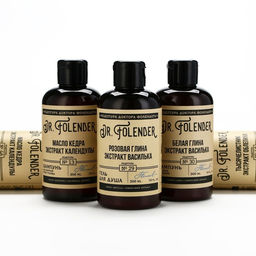 Гель для душа женский с экстрактом василька, 300 мл, DR.FOLENDER