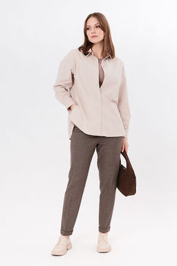 NOBBY Рубашка женская 002R-33 из микровельвета  фото 8