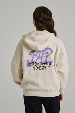 Толстовка на молнии Бежевый KAI Hooded Knit Track Top