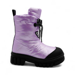 Дутики А5015-17 фиолетовые - BONCY фото 2