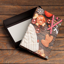 Цена за 5 шт. Коробка складная, крышка-дно,Чудес и подарков 30 х 20 х 9 см - UPAK LAND фото 3