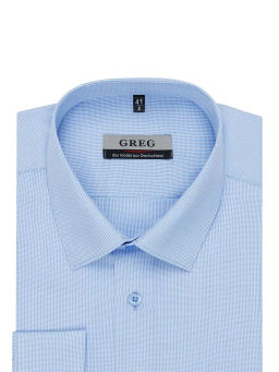 Сорочка мужская длинный рукав GREG 213/217/0624  фото 3