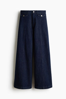 Wide High Jeans