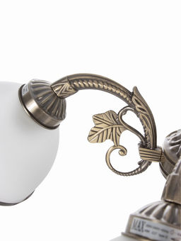 Люстра ЭкономСвет 28066/5AB, 5×40 Вт, E27, 54×52×28 см, бронзовая