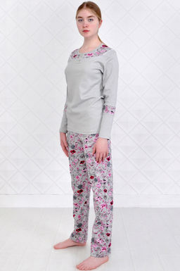 Арт. 4252 Пижама с брюками 48-54 (4 шт) Цвет:ассорти - Калинка фото 3