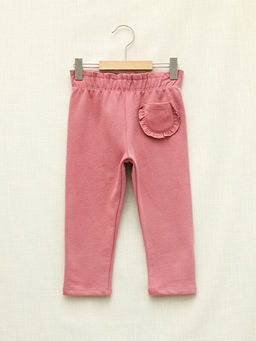 Beli Lastikli Basic K?z Bebek Pantolon