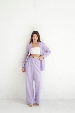 9619 Костюм брючный лавандовый - Martichelli фото 6