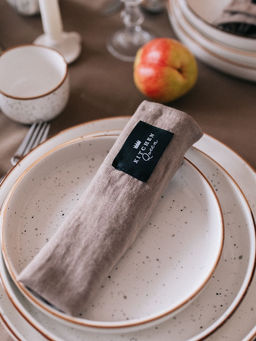 Тарелка Magistro Queil, d=23.6 см, фарфор, белая