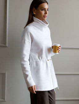 D49.966 Джемпер женский молочный