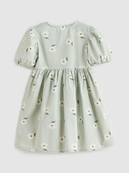 ?i?ekli F?rf?rl? K?z ?ocuk Elbise