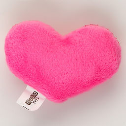 Цена за 2 шт. Мягкая игрушка, сердце Обожаю, 8?6 см - Milo toys фото 3