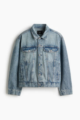 Cazadora trucker en denim