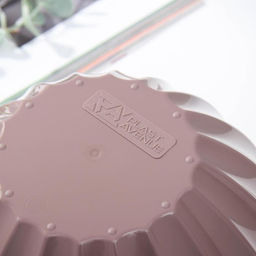 Кашпо для цветов с автополивом «Ракушка», 3,4 л, цвет мокко