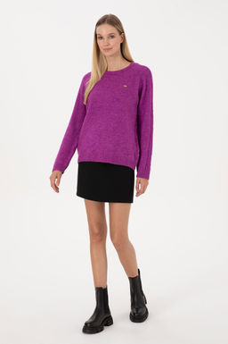 Kad_n Menek_e Bisiklet Yaka Kazak - U.s. polo assn фото 4