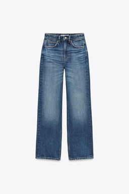 Z1975 STRAIGHT HIGH-WAIST LONG LENGTH JEANS - Zara фото 6