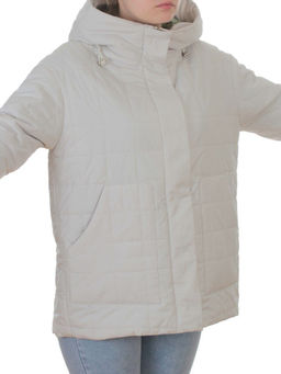 9607 MILK Куртка стеганная демисезонная женская (100 гр. холлофайбер) - Fashion фото 2