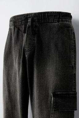 CARGO JOGGER JEANS - Zara фото 6