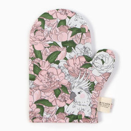 Варежка-прихватка Этель. Попугай, 20?28 см, 80% хлопок, 20% п/э, сатин 110 г/м?