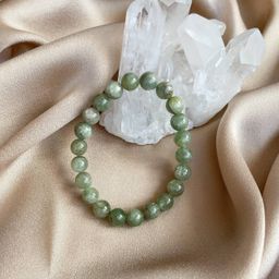 Браслет из Кианита зеленого 18,5 см