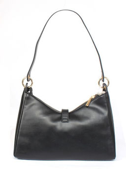 Сумка женская искусственная кожа DJ-СМ 6731-BLACK, 1отд, плечевой ремень, черный SALE 257774 - Adelia фото 7