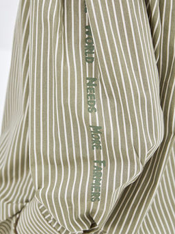 ?izgili Poplin Kad?n G?mlek