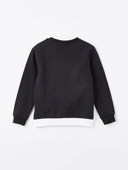 Bisiklet Yaka PlayStation Bask?l? Erkek ?ocuk Sweatshirt - Waikiki фото 3
